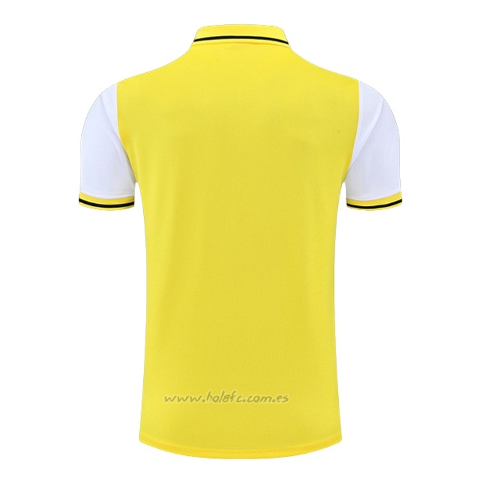 Camiseta Polo del Borussia Dortmund 2022-2023 Amarillo y Blanco